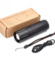 Rechargeable Super Bright LED Jumbo Torch Light – 30000mAh Battery with Power Bank Function